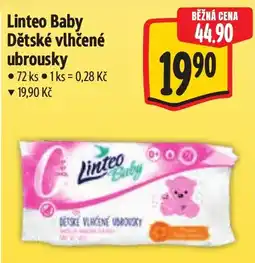 Albert Linteo Baby Dětské vlhčené ubrousky nabídka