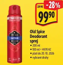 Albert Old Spice Deodorant sprej nabídka