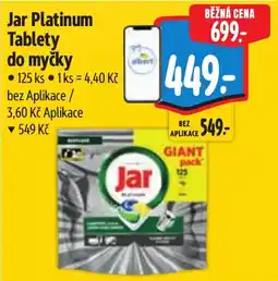 Albert Jar Platinum Tablety do myčky nabídka