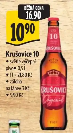 Albert Krušovice 10 nabídka