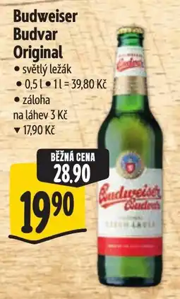 Albert Budweiser Budvar Original nabídka