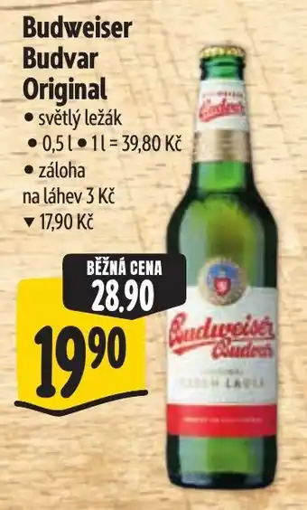 Albert Budweiser Budvar Original nabídka