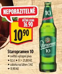 Albert Staropramen 10 nabídka