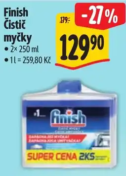 Albert Finish čistič myčky nabídka