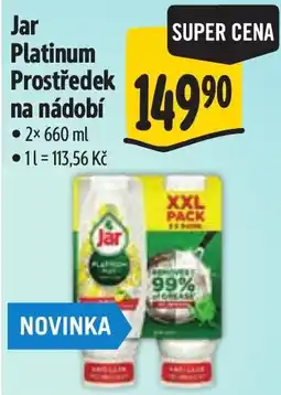 Albert Jar Platinum Prostředek na nádobí nabídka