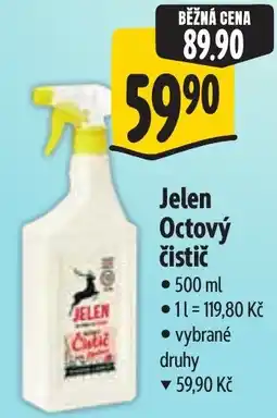 Albert Jelen Octový čistič nabídka