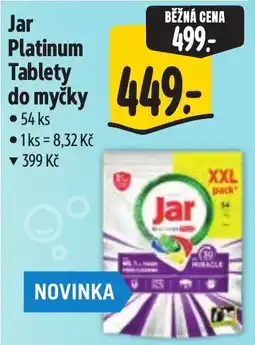 Albert Jar Platinum Tablety do myčky nabídka