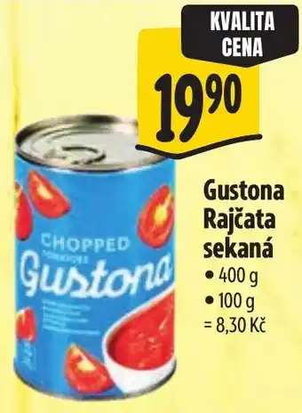 Albert Gustona rajčata sekaná nabídka