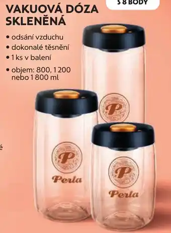 Albert Perla vakuová dóza skleněná nabídka