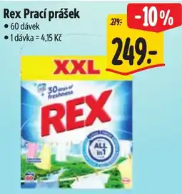 Albert Rex prací prášek nabídka