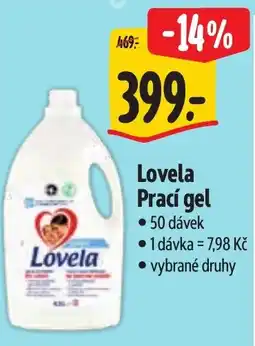 Albert Lovela prací gel nabídka