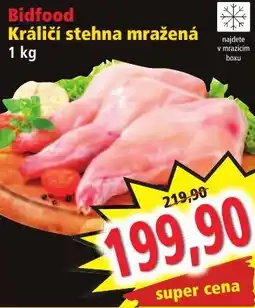 Norma Bidfood králičí stehna mražená nabídka