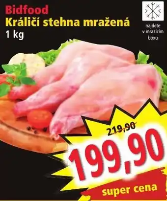 Bidfood králičí stehna mražená