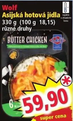 Norma Wolf Asijská hotová jídla nabídka