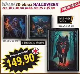 Norma bella casa 3D obraz halloween nabídka