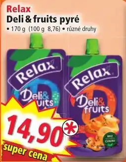 Norma Relax Deli & fruits pyré nabídka