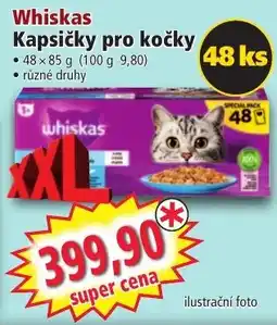Norma Whiskas kapsičky pro kočky nabídka