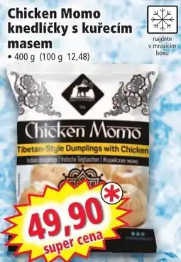 Norma Chicken Momo knedlíčky s kuřecím masem nabídka