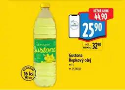 Albert Gustona Řepkový olej nabídka