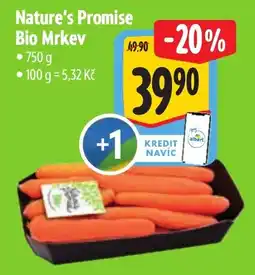 Albert Nature's Promise Bio Mrkev nabídka