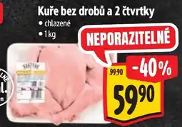 Albert Kuře bez drobů a 2 čtvrtky nabídka