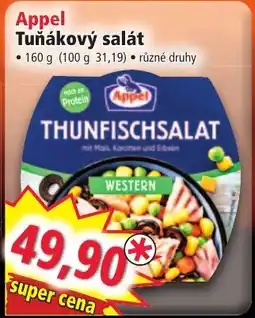 Norma Appel tuňákový salát nabídka