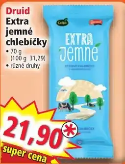 Norma Druid extra jemné chlebíčky nabídka