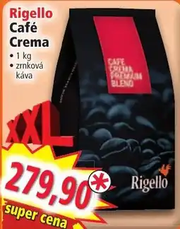 Norma Rigello Café Crema nabídka