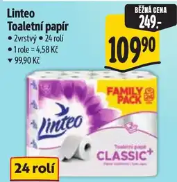 Albert Linteo toaletní papír nabídka