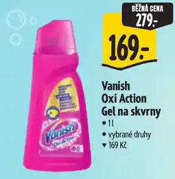 Albert Vanish Oxi Action Gel na skvrny nabídka
