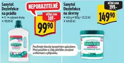Albert Sanytol dezinfekce na prádlo nabídka