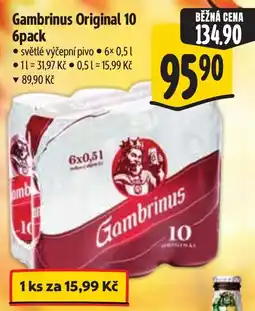 Albert Gambrinus Original 10 nabídka