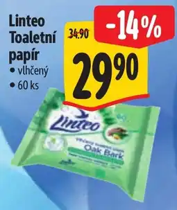 Albert Linteo toaletní papír nabídka
