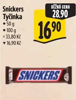Albert Snickers tyčinka nabídka