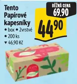 Albert Tento papírové kapesníky nabídka