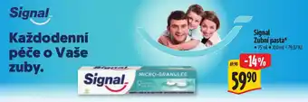Albert Signal zubní pasta nabídka