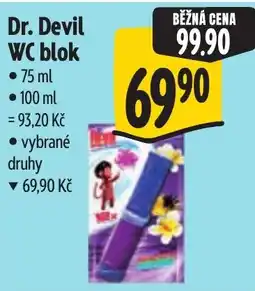 Albert Dr. Devil WC blok nabídka