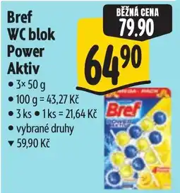 Albert Bref WC blok Power Aktiv nabídka