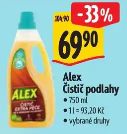 Albert Alex čistíc podlahy nabídka