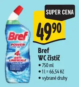 Albert Bref WC čistič nabídka
