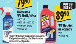 Albert Domestos WC čistič/pěna nabídka