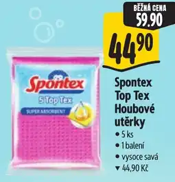 Albert Spontex Top Tex Houbové utěrky nabídka