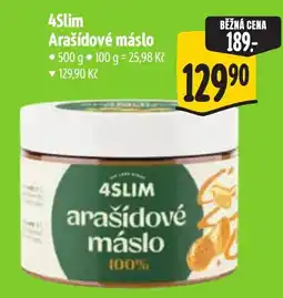 Albert 4Slim arašídové máslo nabídka