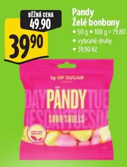 Albert Pandy želé bonbony nabídka