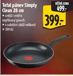 Albert Tefal pánev Simply Clean 28 cm nabídka