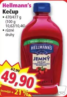 Norma Hellmann's Kečup nabídka