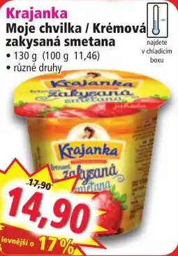Norma Krajanka moje chvilka krémová zakysaná smetana nabídka