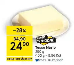 Tesco Tesco Máslo nabídka