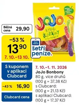 Tesco JoJo Bonbony nabídka