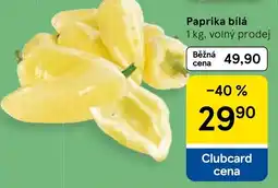 Tesco Paprika bílá nabídka